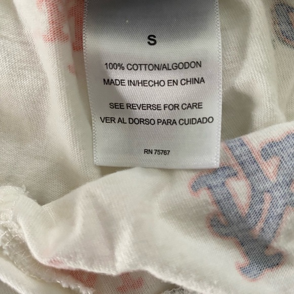 Concepts Sport MLB NY Mets Women’s Shorts Size S White w Blue & Orange Lettering - Picture 6 of 7